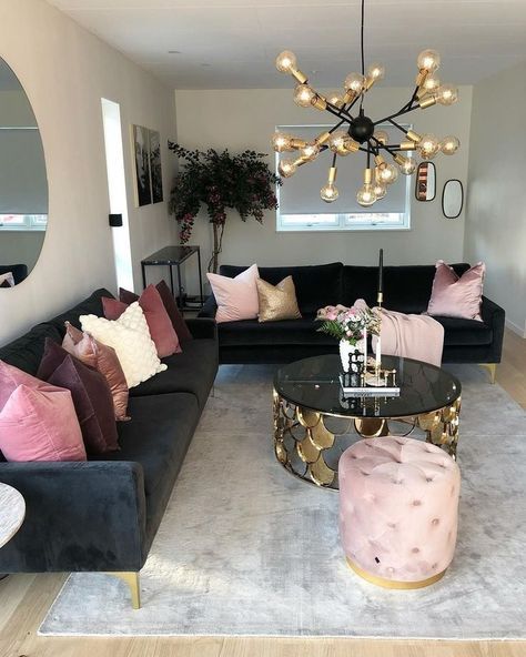 glam living-room