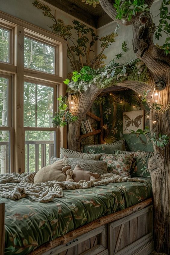 Forest Themed Room