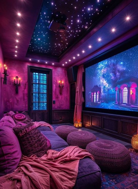 How to Decorate a Home Cinema Room