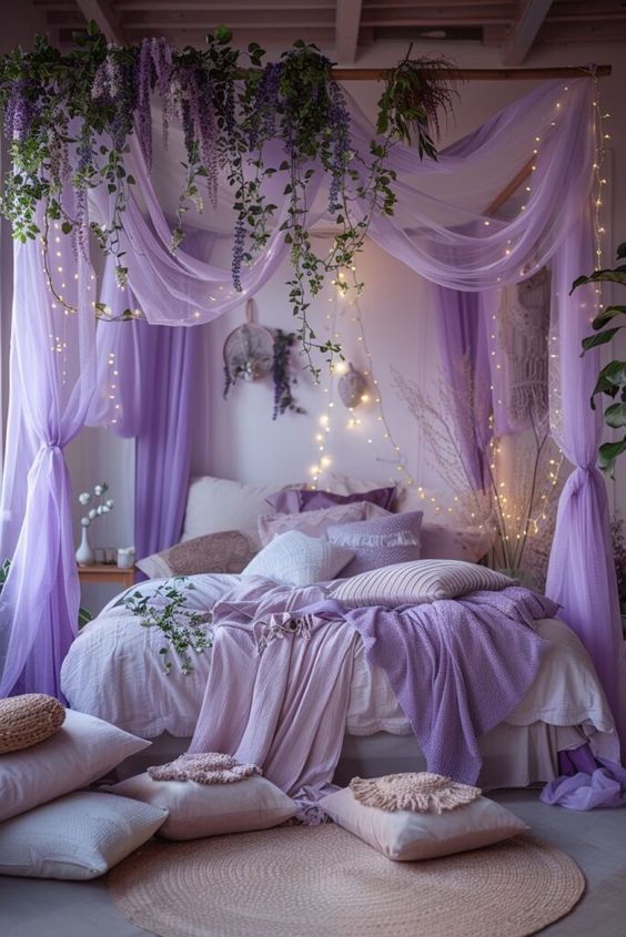 Purple Dorn Room