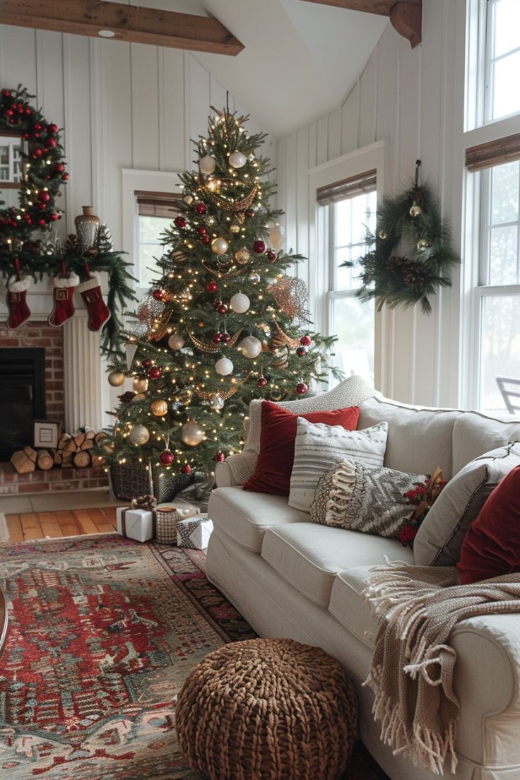 christmas living-room