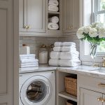 elegant laundry room